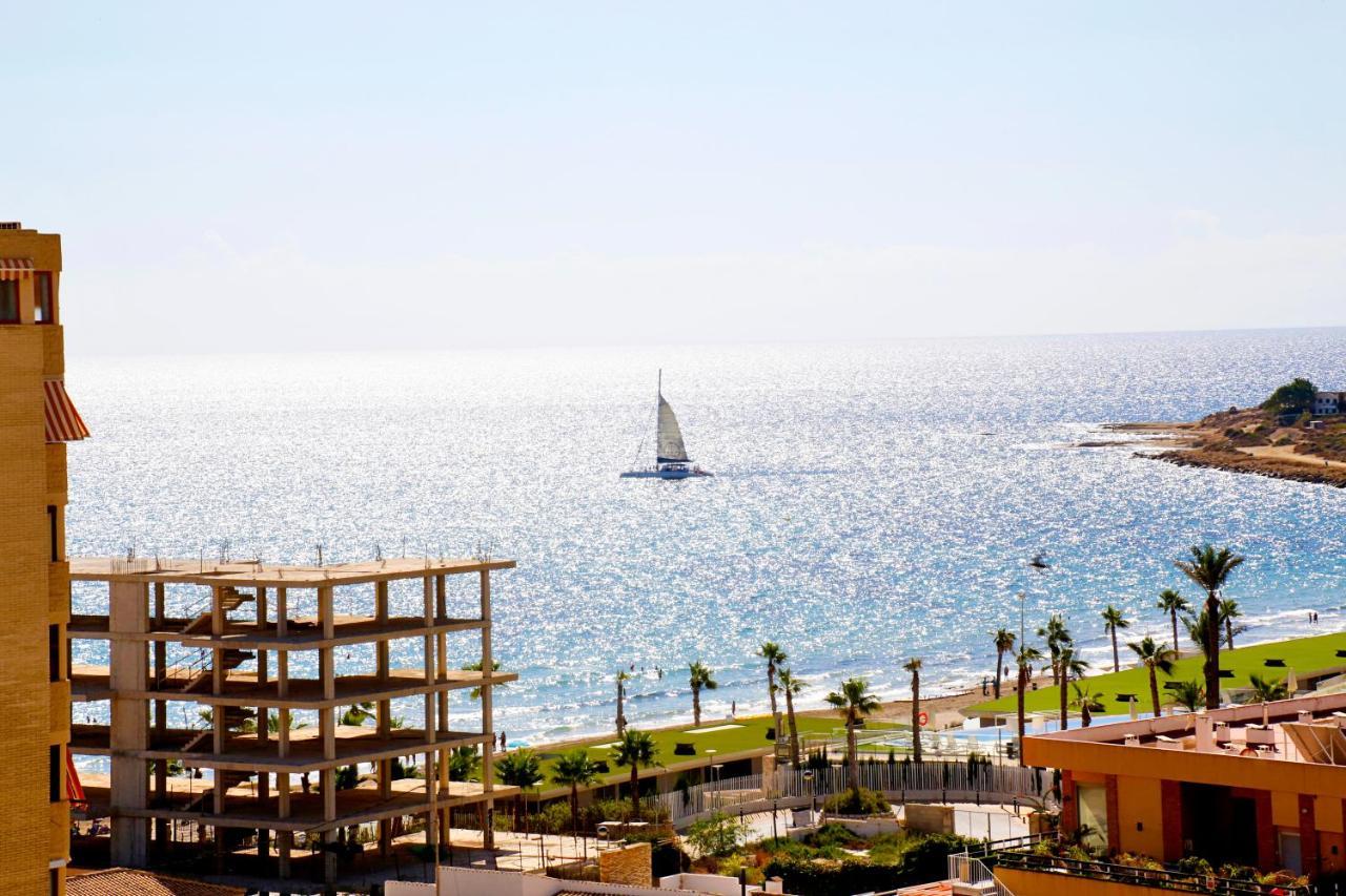In Front Of The Sea With Ac And Pool Apartment Alicante Exterior foto