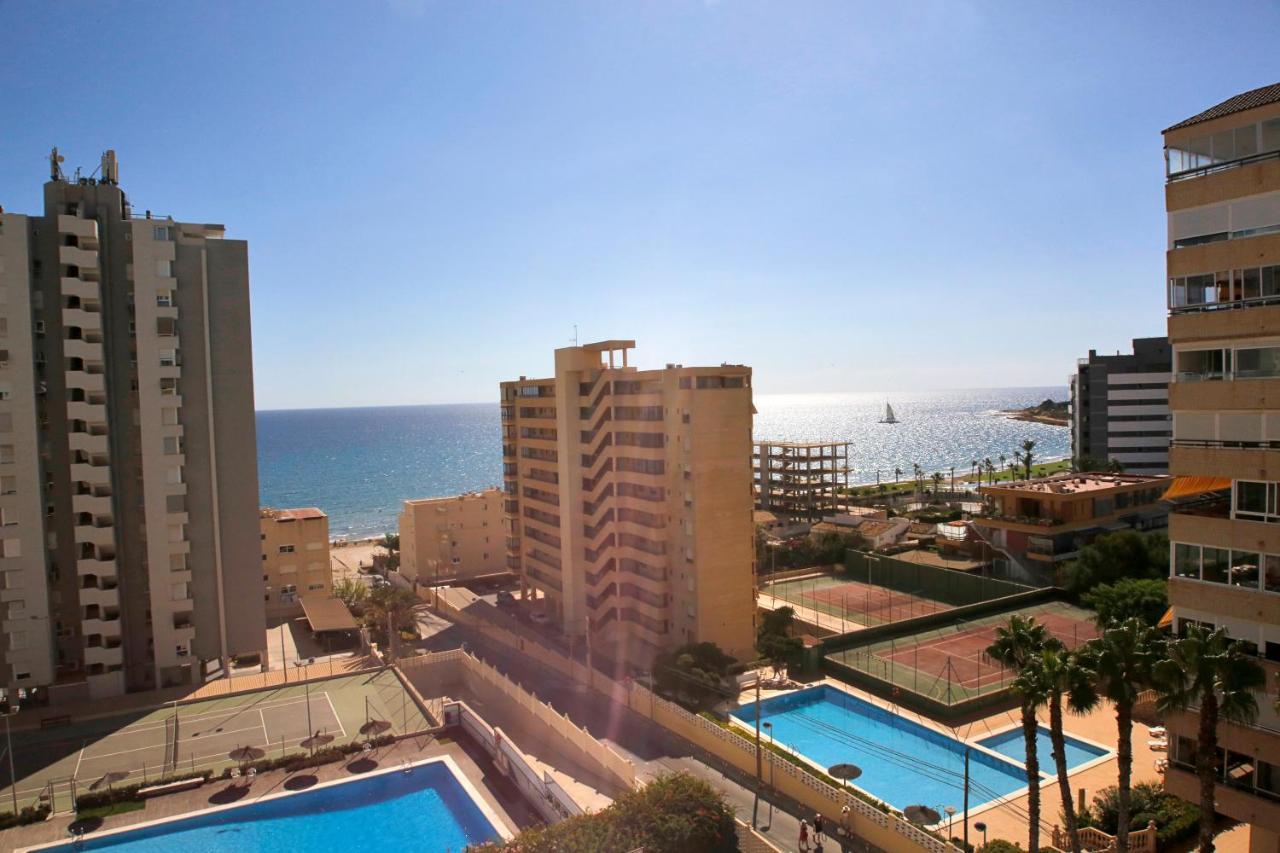 In Front Of The Sea With Ac And Pool Apartment Alicante Exterior foto